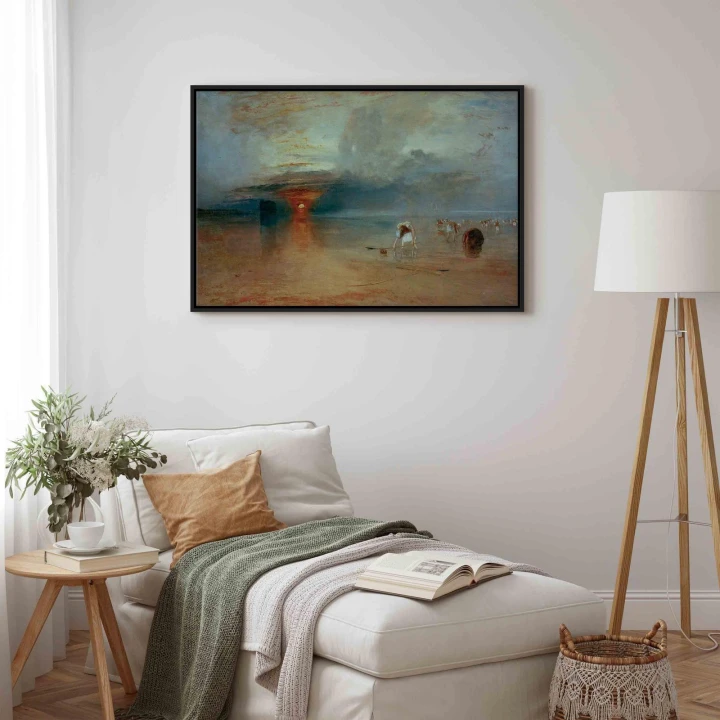 Obraz - William Turner – Plaża Calais, odpływ