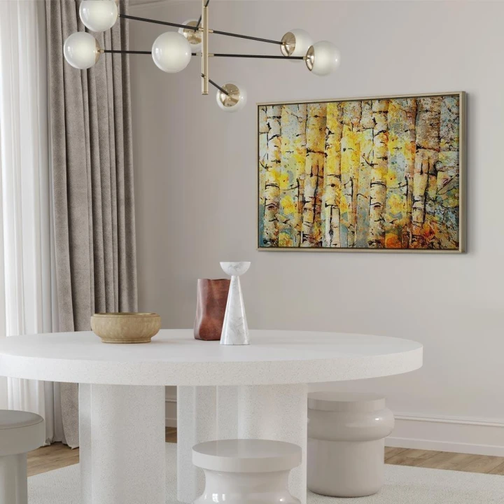 Obraz - Letnie kolory lasu (1-częściowy) szeroki