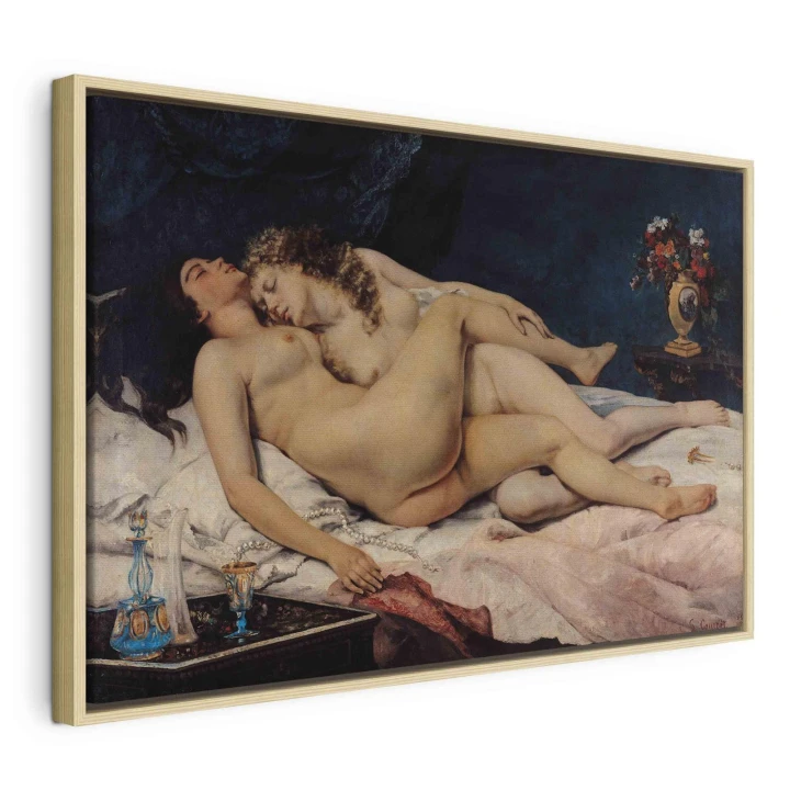 Obraz - Gustave Courbet – Śpiące