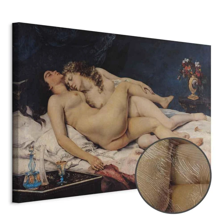 Obraz - Gustave Courbet – Śpiące