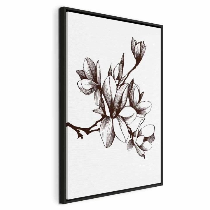 Obraz - Renesansowe magnolie (1-częściowy) pionowy