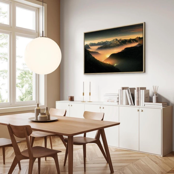 Obraz - Górskie tchnienie (1-częściowy) szeroki - trzeci wariant