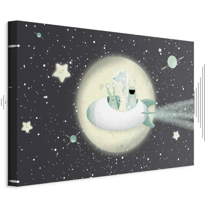 Obraz - Ekipa z rakiety (1-częściowy) szeroki