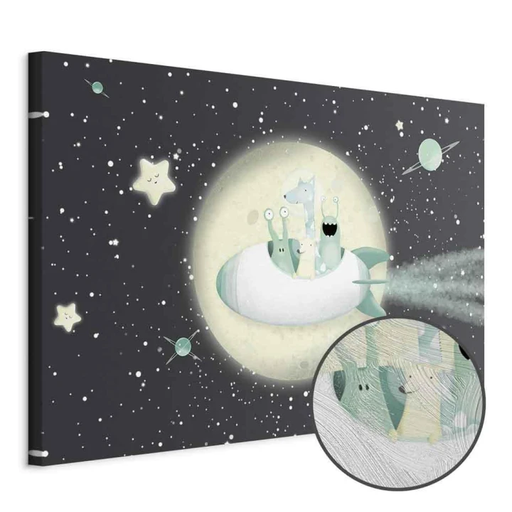 Obraz - Ekipa z rakiety (1-częściowy) szeroki