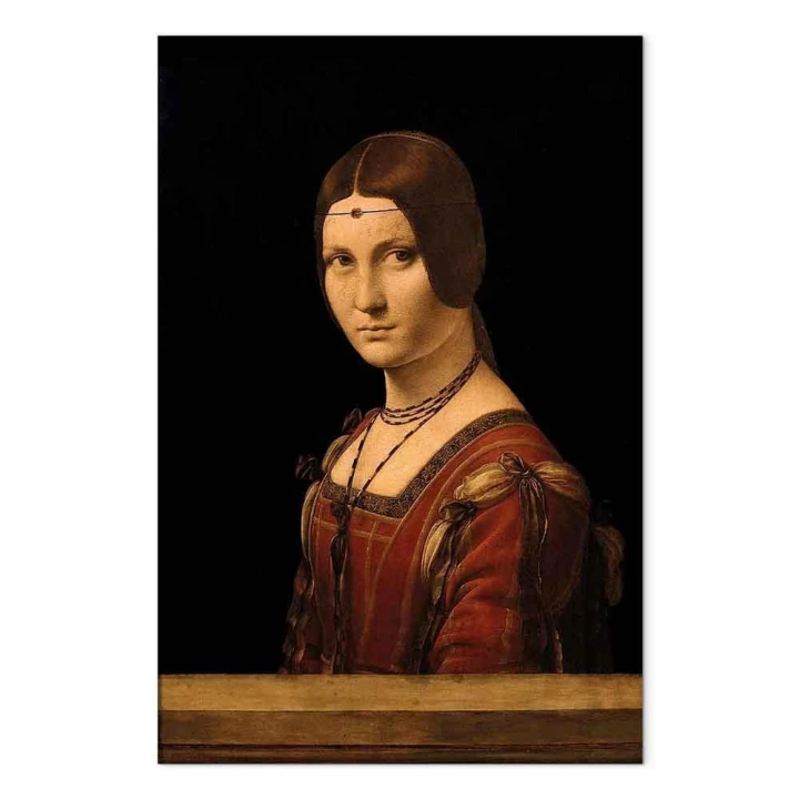 Obraz - Leonardo da Vinci – Piękna Ferronière