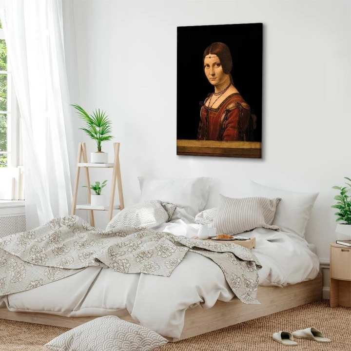 Obraz - Leonardo da Vinci – Piękna Ferronière