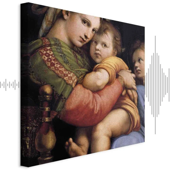 Obraz - Rafael Santi – Madonna on a Chair