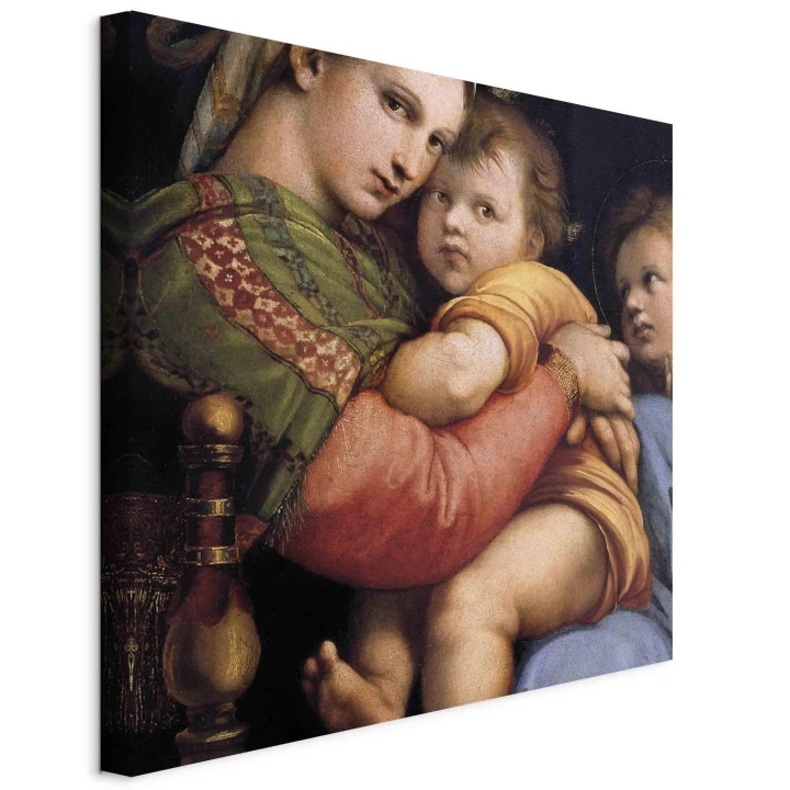 Obraz - Rafael Santi – Madonna on a Chair