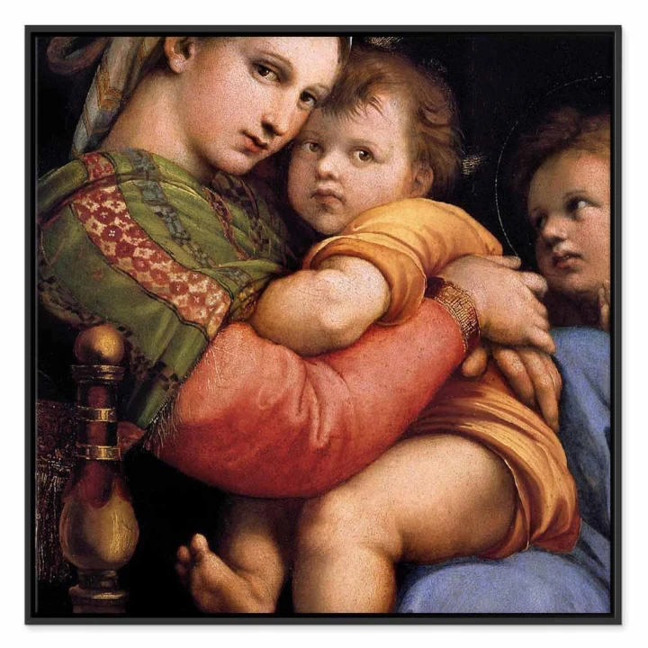 Obraz - Rafael Santi – Madonna on a Chair