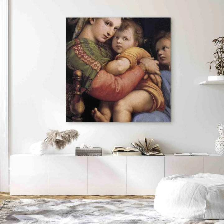 Obraz - Rafael Santi – Madonna on a Chair