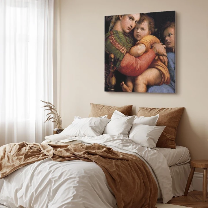 Obraz - Rafael Santi – Madonna on a Chair