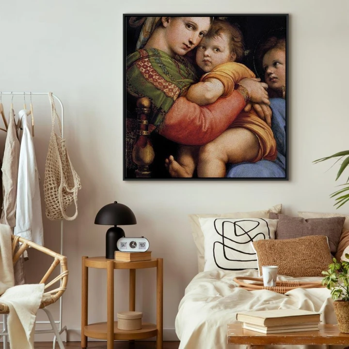 Obraz - Rafael Santi – Madonna on a Chair