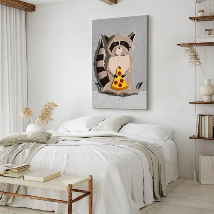 Obraz - Szop łasuch (1-częściowy) pionowy