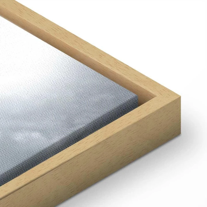 Obraz - Słońce nad chmurami (1-częściowy) - odbicie nieba w wodzie na polu