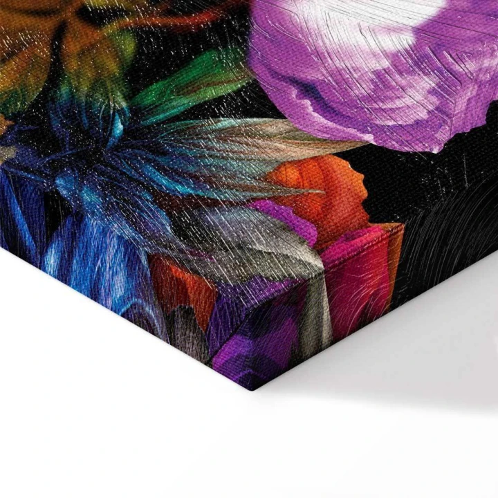 Obraz - Natura w kolorach lata (1-częściowy) - kwiatowy ogród inspiracji