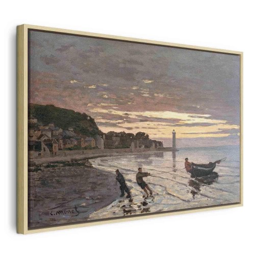 Obraz - Claude Monet – Holowanie łodzi w Honfleur
