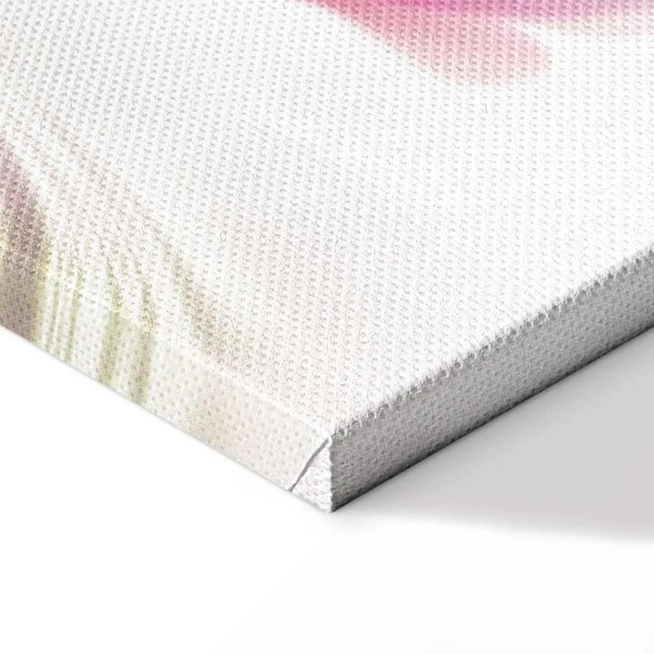 Obraz - Magnolie nad wodą (5-częściowy) szeroki różowy