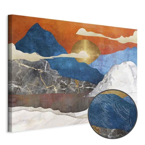 Obraz - Górska sielanka (1-częściowy) szeroki