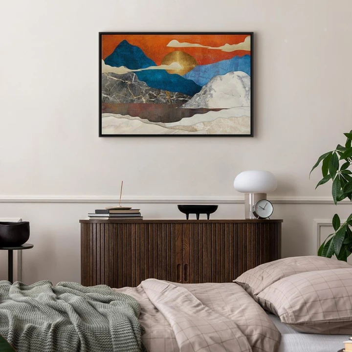 Obraz - Górska sielanka (1-częściowy) szeroki