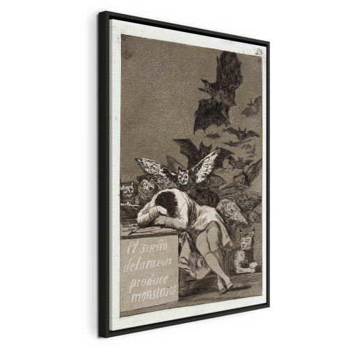 Obraz - Francisco Goya – Gdy rozum śpi, budzą się demony