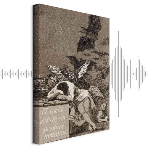 Obraz - Francisco Goya – Gdy rozum śpi, budzą się demony