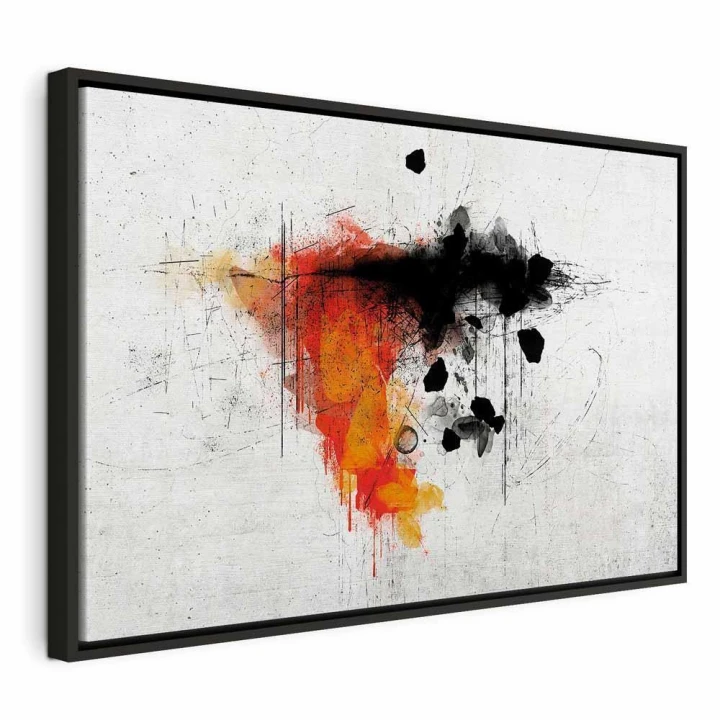 Obraz - Ekspresja czerwieni (1-częściowy) szeroki