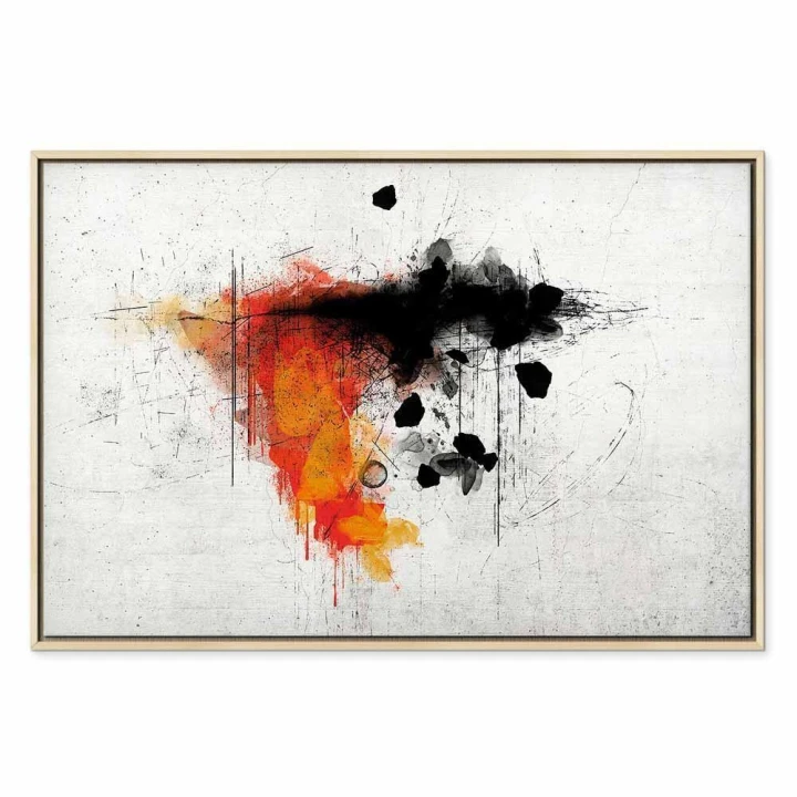 Obraz - Ekspresja czerwieni (1-częściowy) szeroki