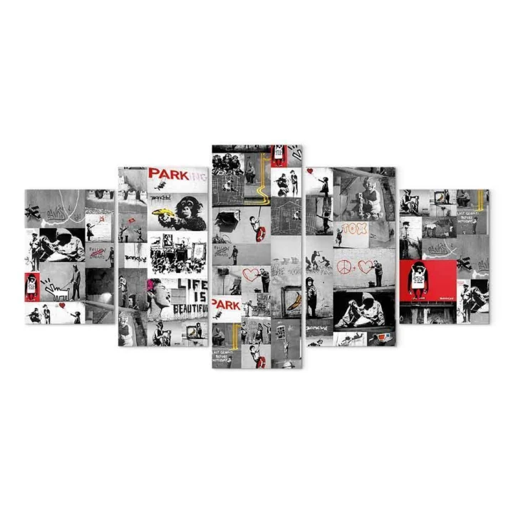 Obraz - Street Art: Banksy IV