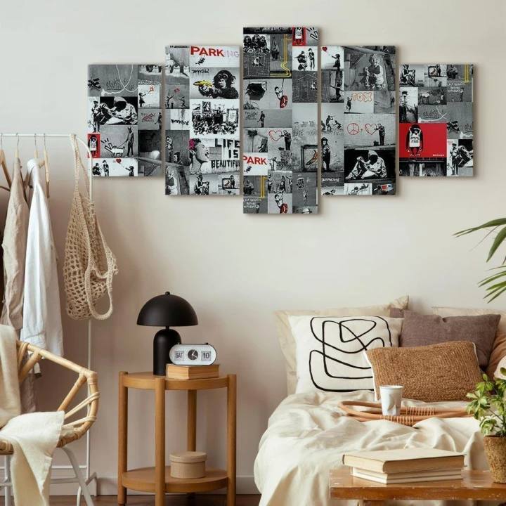 Obraz - Street Art: Banksy IV