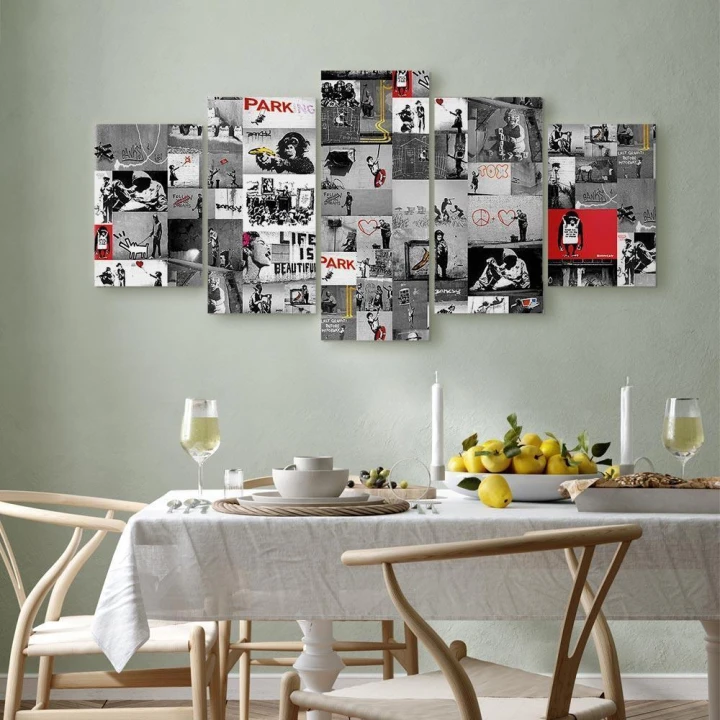 Obraz - Street Art: Banksy IV