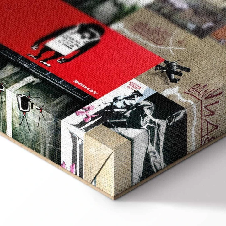 Obraz - Sztuka kolażu: Banksy IV