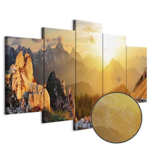 Obraz - Powitanie słońca