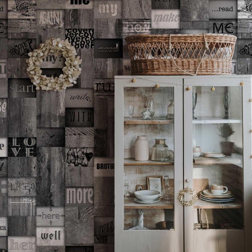 Tapeta - Mozaika słów