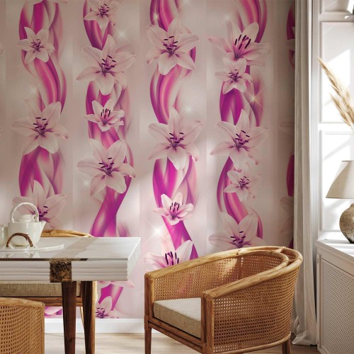 Tapeta - Liliowy strumień