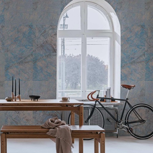 Tapeta - Niebieski marmur