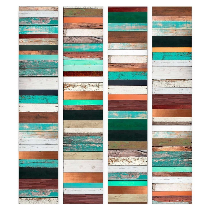 Tapeta - Drewniany układ