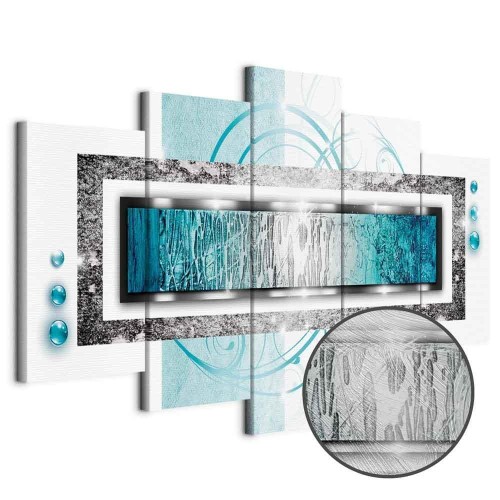 Obraz - Turkusowa zamieć