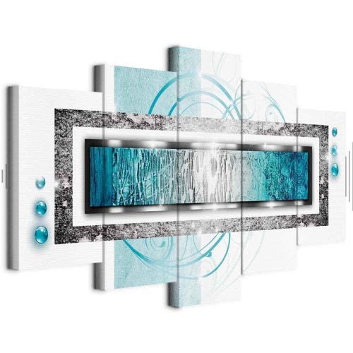 Obraz - Turkusowa zamieć