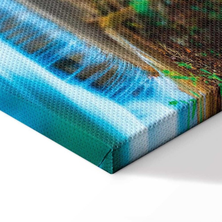 Obraz - Błękitny wodospad w Kanchanaburi, Tajlandia