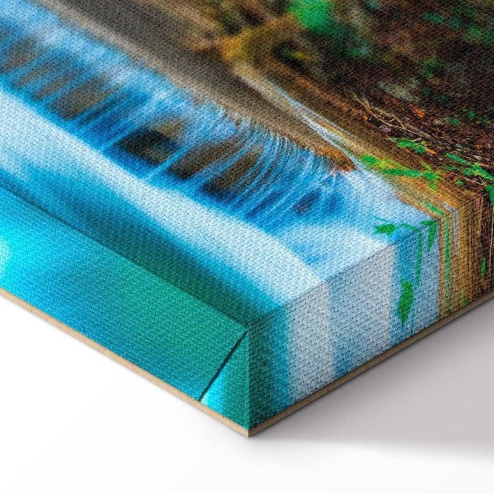 Obraz - Błękitny wodospad w Kanchanaburi, Tajlandia