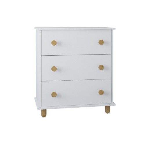 Biała komoda Lilo do pokoju dziecka