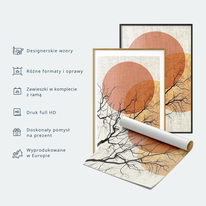 Plakat - Kolorowa Harmonia - dynamiczne przejścia barw w pastelowych tonach