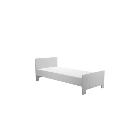 Łóżko Calmo szare 90×200 z możliwością dodatkowego spania