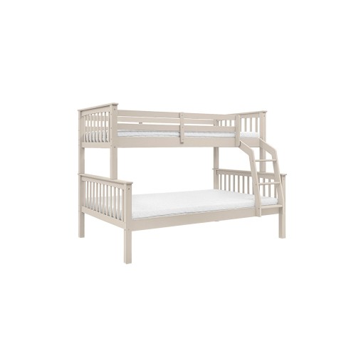 Łóżko piętrowe trzyosobowe Collet, kolor kaszmirowy