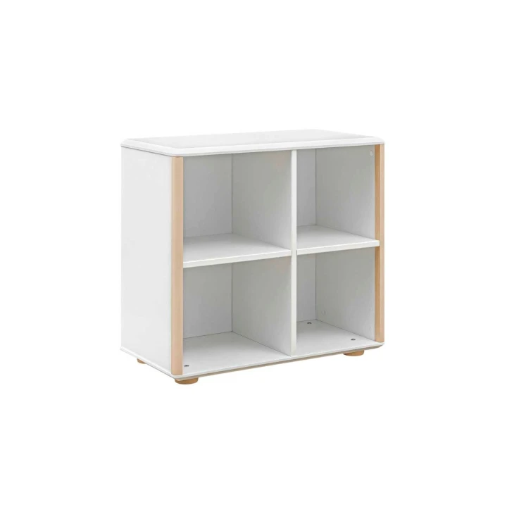 Regał niski otwarty Funflex biały