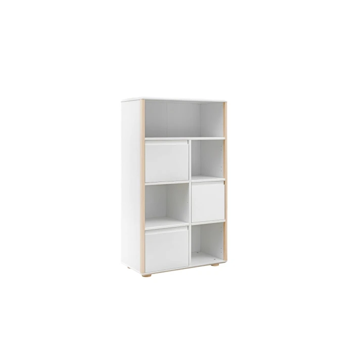 Regał wysoki młodzieżowy Funflex MDF biały