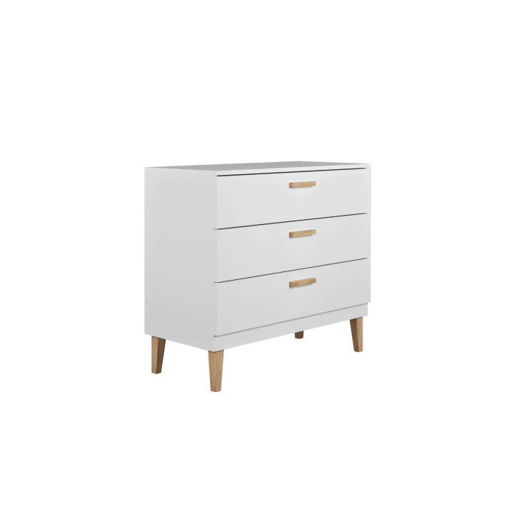 biała komoda Kubi styl skandynawski