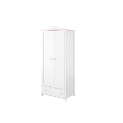 dwudrzwiowa szafa do pokoju dziewczynki Luna