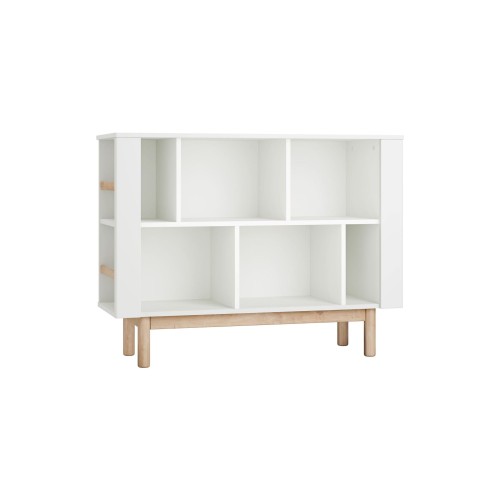 biały regał dziecięcy Miloo niski