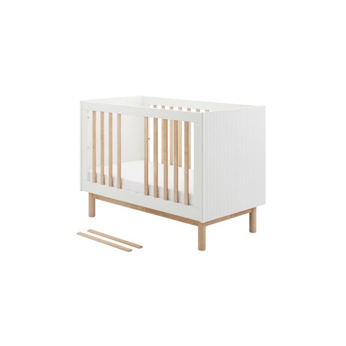 łóżeczko niemowlęce z wyjmowanymi szczebelkami